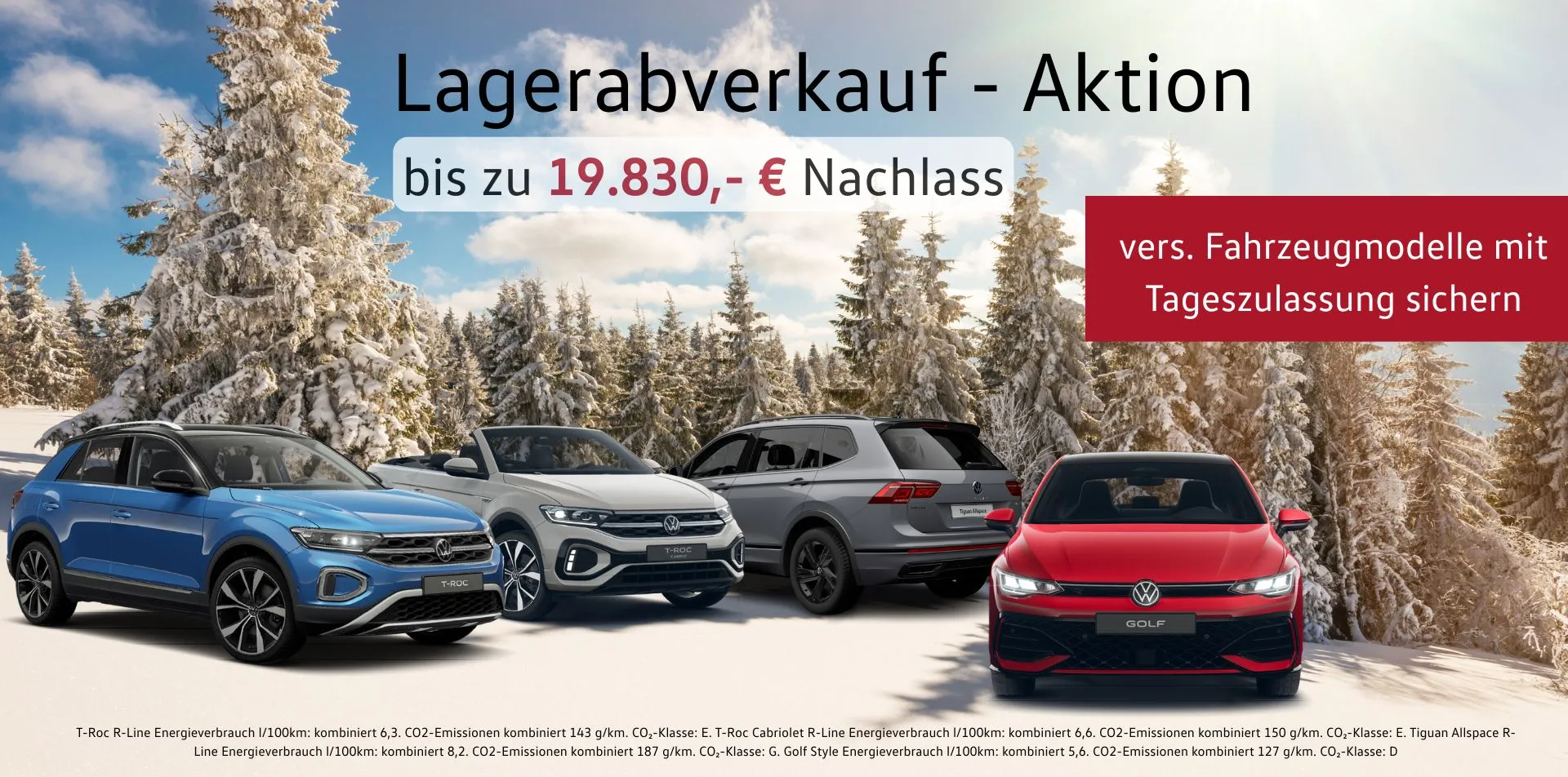 Lagerabverkauf - Slider Slider - Titelbild